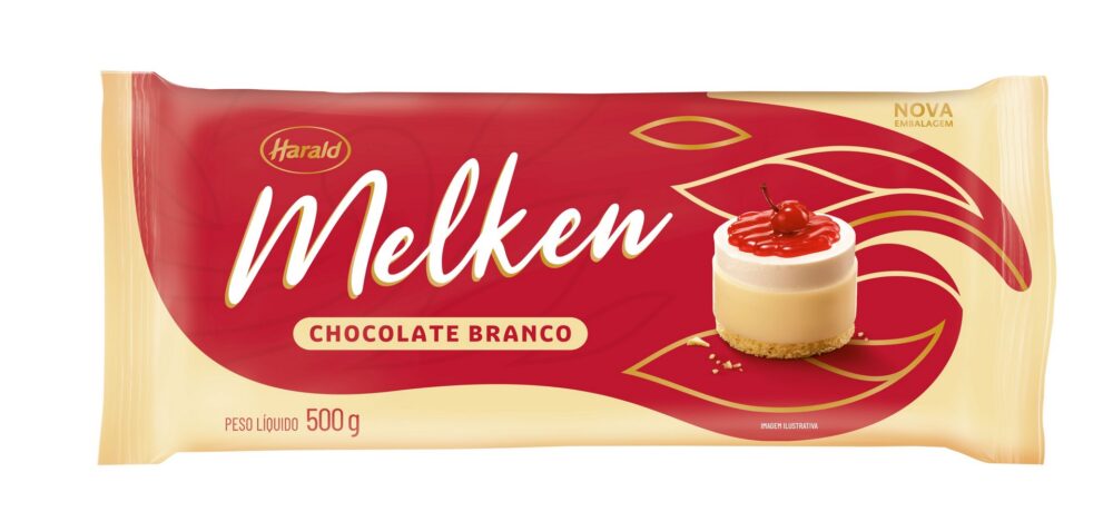 CHOC BARRA BRANCO MELKEN 10X500G - Image 2