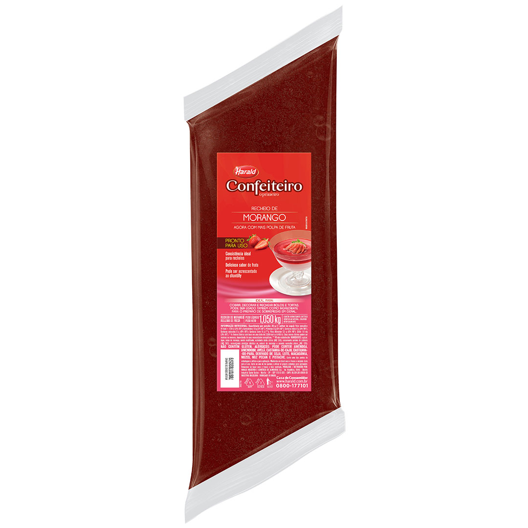 RECHEIO MORANGO CONF 8X1,050KG