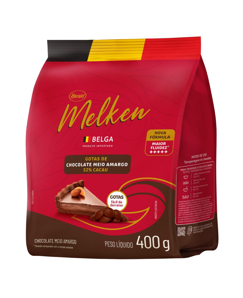 MELKEN CHOCOLATE AO LEITE BELGA 10X400G