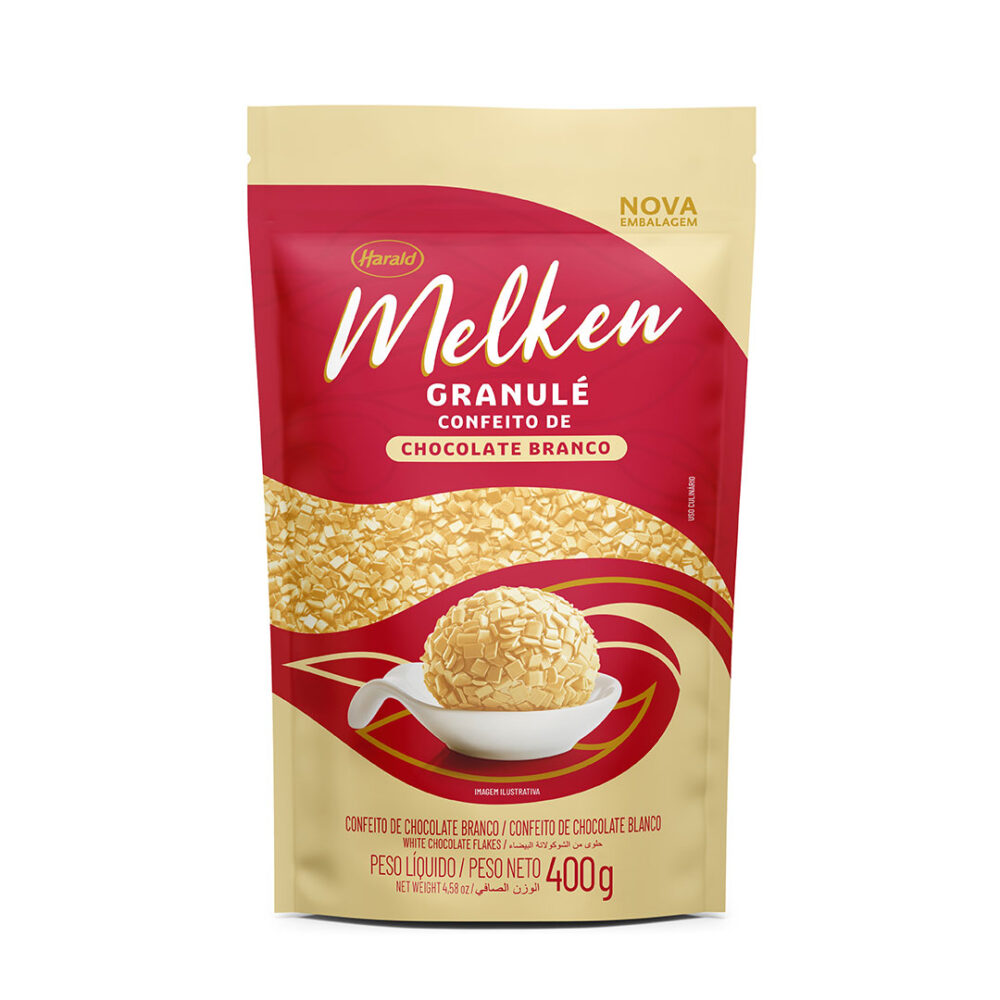 MELKEN GRANULE CHOC BRANCO 12X400G