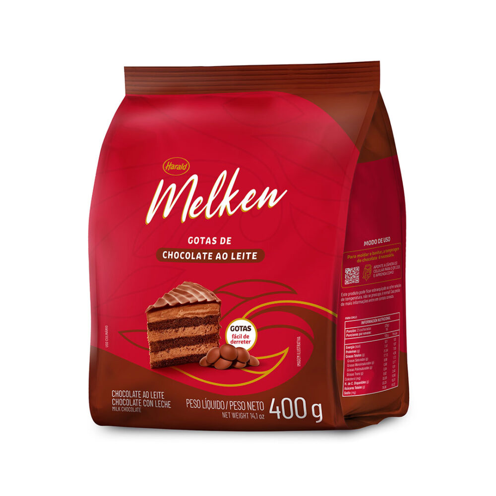 CHOC GTS AO LEITE MELKEN 10X400G