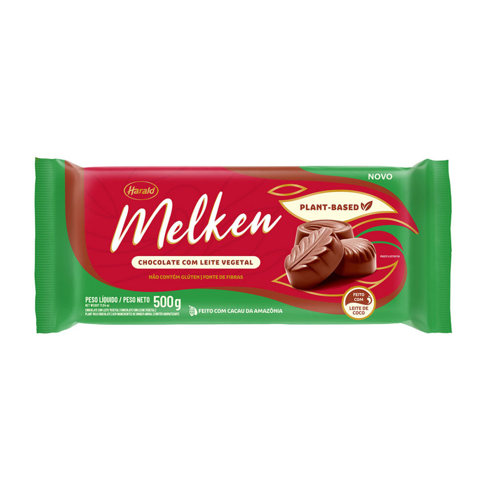 MELKEN AO LEITE - PLANT BASED - BARRA 500G