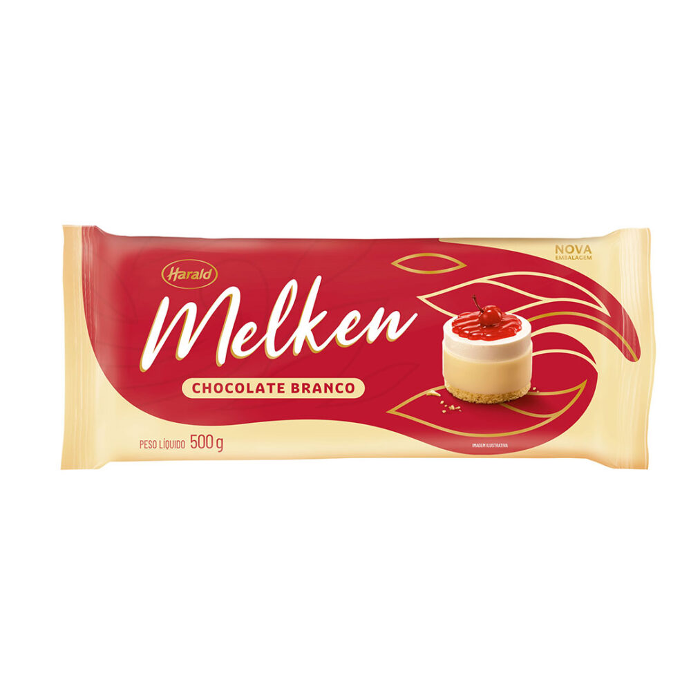 CHOC BARRA BRANCO MELKEN 10X500G